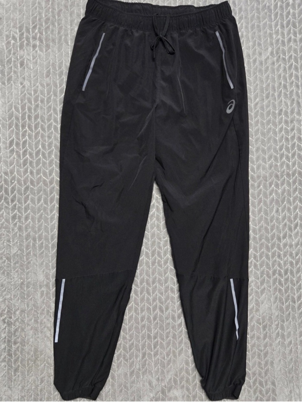 Mens ASICS hybrid athletic tapered track jogger tech pants NWT SZ L
